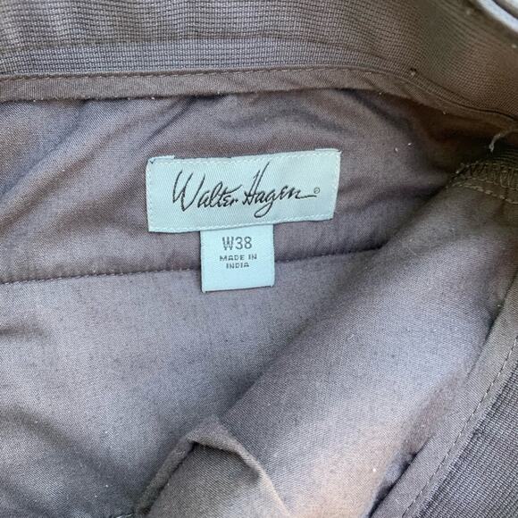 Walter Hagen flat front golf shorts gray Size 38 - Picture 3 of 5